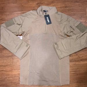 BNWT CQR Mens Tan Long Sleeve SZ. L(198